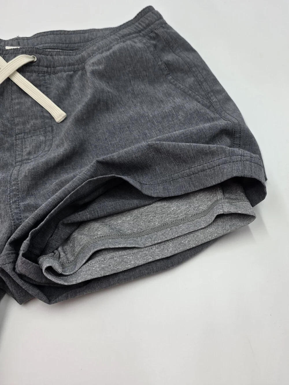 Fair Harbor boys' gray swim trunks size XL